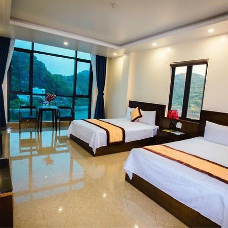 Aroma Cat Ba Sea View Hotel Chan Chau Eksteriør billede