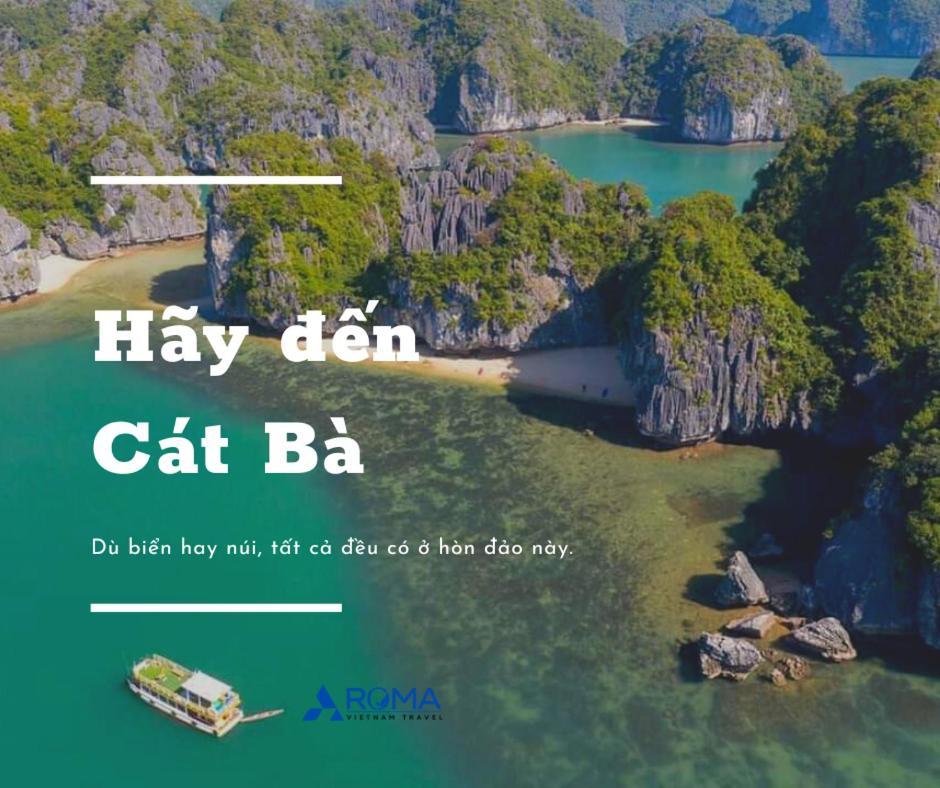Aroma Cat Ba Sea View Hotel Chan Chau Eksteriør billede