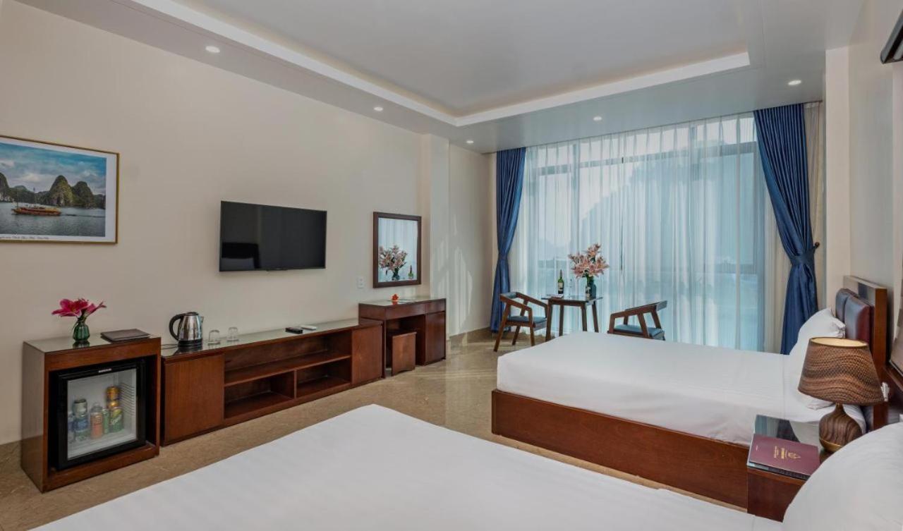 Aroma Cat Ba Sea View Hotel Chan Chau Eksteriør billede