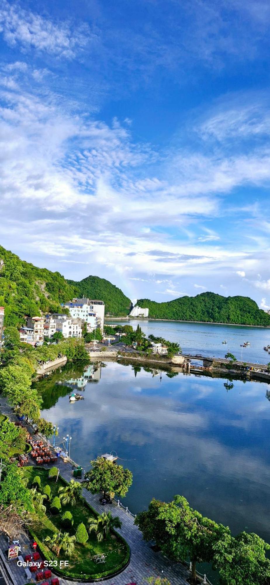 Aroma Cat Ba Sea View Hotel Chan Chau Eksteriør billede