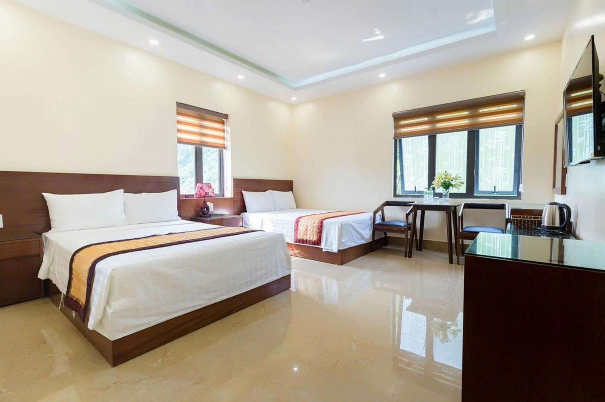 Aroma Cat Ba Sea View Hotel Chan Chau Værelse billede